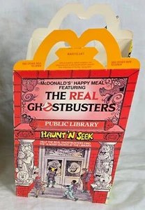 McDonald's Happy Meal Ghostbusters 1987 Public Library Box Good Condition - Picture 1 of 9
