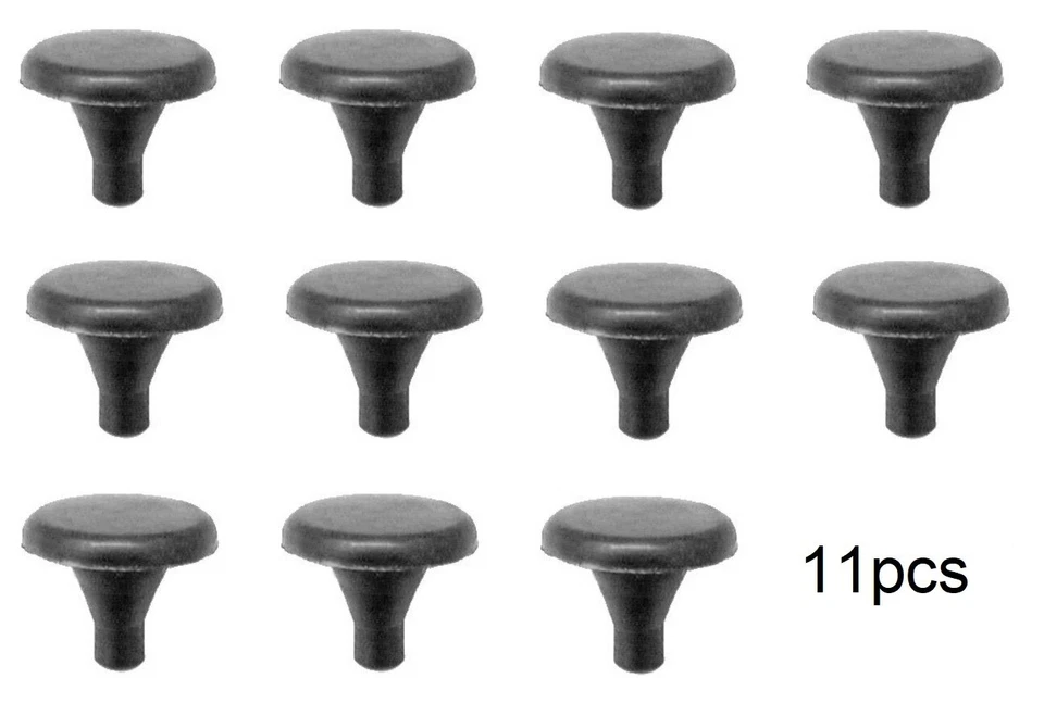 11 PARA-CHOQUES DE CAPÔ NOS! PARA 1950-57 International Harvester L R & S Series e Chevy - Imagem 1 de 2