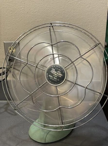 1950’S REXRAY OSZILLATING FAN REXALL DRUG ABOUT 13.5” WORKS X-499 - Bild 1 von 7
