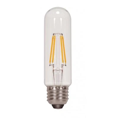 Satco S9892 4.5W T10 LED Medium E26 3000K 120V 40W Replacement Bulb Vintage - Image 1 of 4
