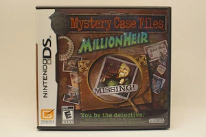 Mystery Case Files MillionHeir (Nintendo DS, 2008) - Imagen 1 de 3