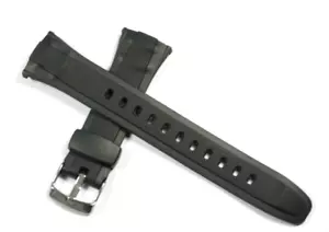 CASIO WAVE CEPTOR SCHWARZ HARZ UHRENARMBAND FÜR WVA-430 WVA-470 OFFIZIELLER FACHHÄNDLER - Bild 1 von 6