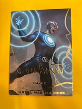 RS16087 2022 SkyBox Marvel Masterpieces Gold Foil #9 Havok