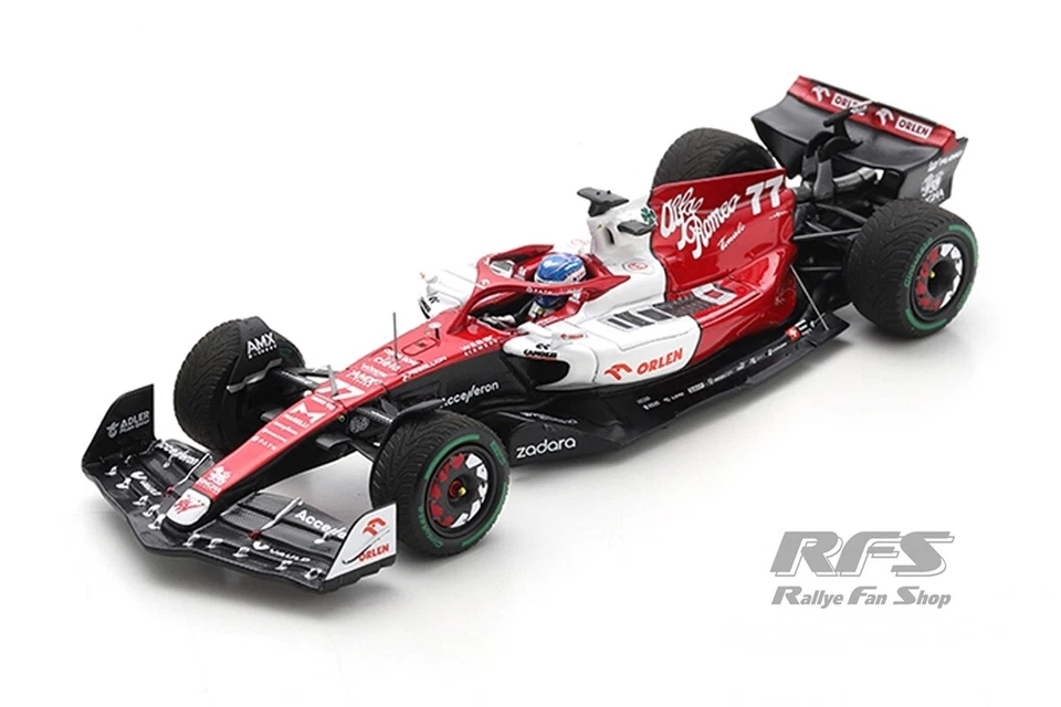 Alfa Romeo C42 Sauber Bottas Formel 1 Emilia Romagna 2022 1:43 Spark 8541 Orlen - Bild 1 von 1