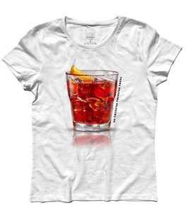 Damen T-Shirt NEGRONI Ein Drittel Aperitif Cocktail Campari - Bild 1 von 1