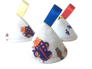 Pee Pee Tipi x3 / Wee Stop Kegel Tipis / Babyparty Geschenk / Flugzeuge Flugzeug - Bild 1 von 2