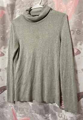 Женский топ KASPER Sportswear серый с длинным рукавом водолазка размер средний - Изображение 1 из 4