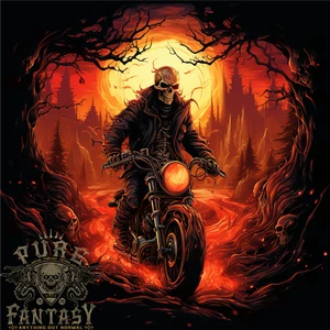 Camiseta Skull Biker Motocicleta Grim Reaper 30 para hombre 100% algodón - Imagen 1 de 3