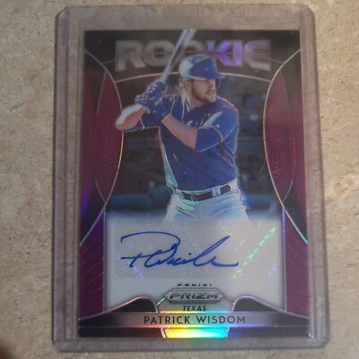 PATRICK WISDOM 2020 Panini Prizm ROOKIE AUTO /50 RC #RA-PW - Image 1 of 2