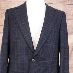 VINTAGE BURBERRYS BURBERRY BARNEY'S NEW YORK WOOL SPORT COAT MENS 42? - Picture 1 of 10