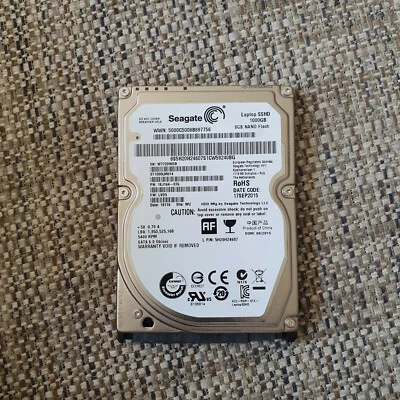 Lot of 3 Seagate ST1000LM014 1TB SSHD Hybrid Hard Drive 8GB NAND Flash Laptop PC - Image 1 of 4