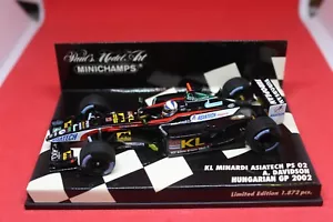1/43 KL Minardi Asiatech PS02 (2002) - #22 A. Davidson - MINICHAMPS - Foto 1 di 3