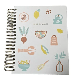 Home Planner Spiral Bound Book Meal Planner Notebook Household Planner - Imagen 1 de 17