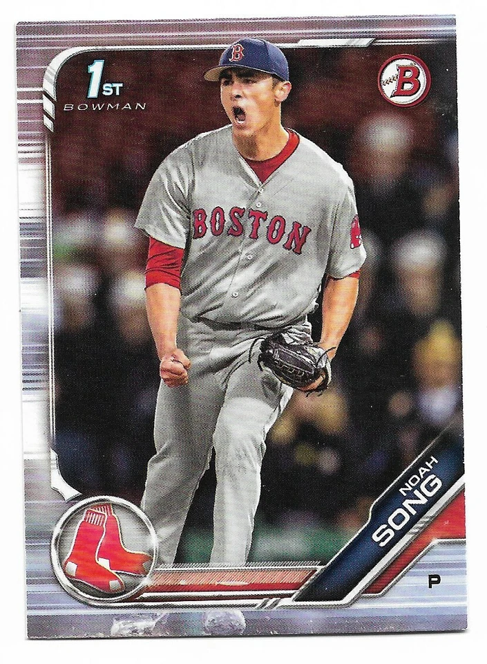 NOAH SONG 2019 Bowman Draft #BD99 RC BOSTON RED SOX - Image 1 of 1