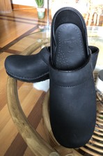 dansko oil slick clogs