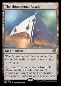 *MtG: 4x LA FACCIATA MONUMENTALE - Phyrexia: All will be One Rare magicman-europe* - Foto 1 di 1