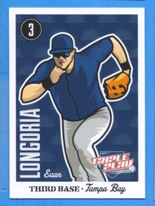 2012 Panini Triple Play #81 Evan Longoria Rays - Picture 1 of 1