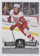 2022-23 Upper Deck AHL Stars of Tomorrow Simon Edvinsson #ST-11