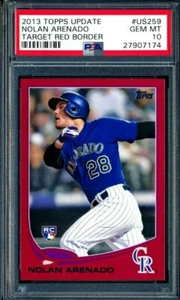 Actualización Nolan Arenado 2013 Topps Target Red Border RC PSA 10 - Imagen 1 de 1
