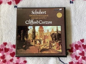 SCHUBERT: SONATA IN B FLAT & IMPROMPTU Op. 142 (4 TRACK OPEN REEL @ 7-1/2 IPS) - Picture 1 of 6