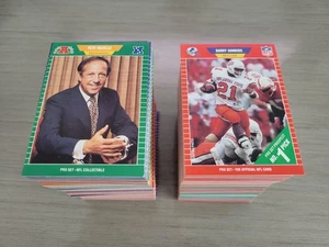 1989 Pro Set Football ... Near Set 1-541 + Pete Rozelle ... Missing #470 Common - Picture 1 of 1