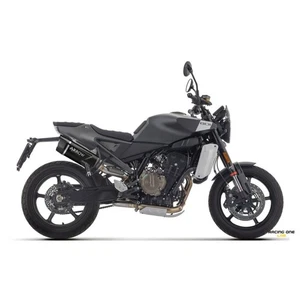 TUBO DE ESPAPE ARROW ALUMIN NEGRO HOMOLOGADO EURO5+ POR HUSQVARNA SVARTPILEN 801 - Imagen 1 de 3
