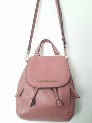 BOLSO BANDOLERA MICHAEL KORS RILEY MINI HONDA ROSA ROSA CUERO Foto 1 de 4