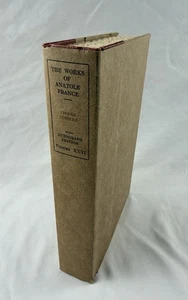 1924 The Works of Anatole France Vol XXVI Pierre Nozière Autograph Ed Wells - Picture 1 of 13