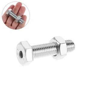 4 Pcs Wire Rope Weighted Screws Gym Cable Hollow with Nuts Bolts and - Picture 1 of 12