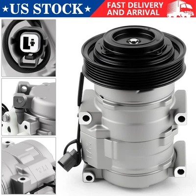 AC Compressor W/Clutch For 2003-2006 Acura MDX 07-08 TL 3.5L 2004-2008 TL 3.2L Foto 1 de 4