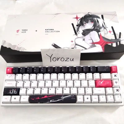 USED YUKI AIM Polar 65 KATANA Collection Keyboard AS-KB165WHUS-YUKI - Image 1 of 4