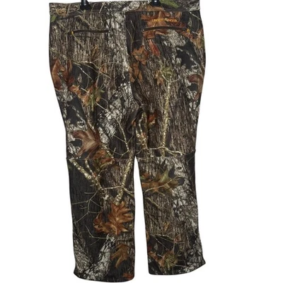 Under Armour Camo Hunting Pants Men's 3XL Fleece Lined Outdoor Ankle Zip - Image 1 of 4
