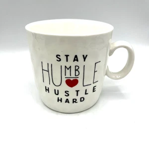 Taza de café dura Stay Humble Hustle creativa cooperativa con hoyuelos - Imagen 1 de 6