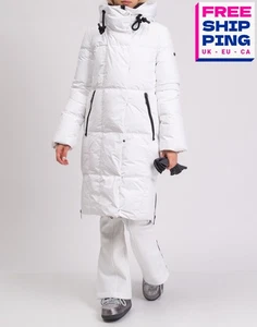 RRP €875 GOLDBERGH Olivia Down Puffer Jacket EU38 US8 UK10 M Polygiene Zipped - Picture 1 of 8