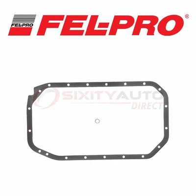 Fel-Pro Oil Pan Gasket Set for 1978-1979 Dodge Challenger 1.6L L4 - Engine fz Foto 1 de 4