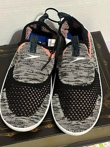 Girls SPEEDO Surf Strider Water Shoes Size M (2-3) Heather Gray/Pink - Picture 1 of 5