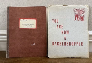 VINTAGE 50er JAHRE BARBERSHOP QUARTETT MUSIK LYRIK BLÄTTER SPEBSOSA KONVOLUT - Bild 1 von 23