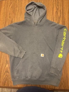 Carhartt Loose Fit Midweight Graphic Hooded Sweatshirt | LS | Carbon Heather | M - Bild 1 von 11