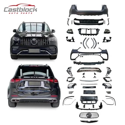 Kit carrocería para Mercedes Benz GLE350/450 2020 2021 2022 clase W167 actualización a GLE63 Foto 1 de 4