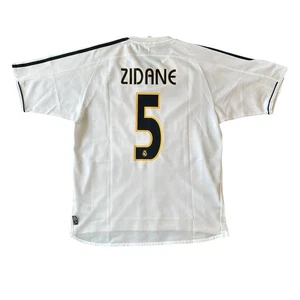 Vintage Real Madrid #5 Zidane 2003/2004 Home Football Kit (M) - Bild 1 von 8