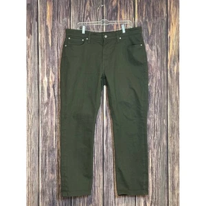 Pantalones de mezclilla Levi's 511 sin agua ajustados para hombre verde oliva W38 L30 - Imagen 1 de 19
