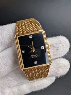 XAVIER Luxury Men's Watch Gold Tone Quartz Swiss Quartz 25 mm Not Working  - Image 1 of 4
