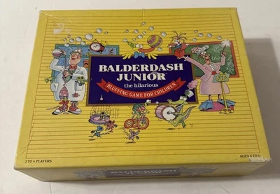 Vintage Balderdash Junior Game by The Games Gang - 1991 Ed - See Description - Image 1 of 4