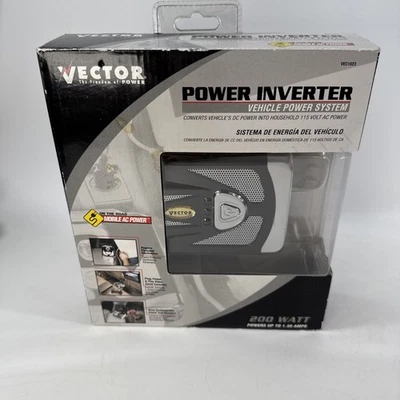 Vector Power Inverter 200 WATT New in box - Image 1 of 4