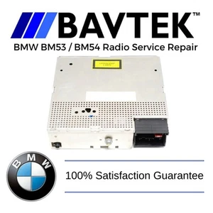 ✅BMW E39 E46 E53 X5 BM53 BM54 Tuner Radio Upgraded Channel Repair Service 1Yr  - Picture 1 of 5