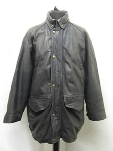 VINTAGE REDSKINS LEDER FELDMANTEL JACKE GR XL, ,, SCHWER 2,8KG - Bild 1 von 23