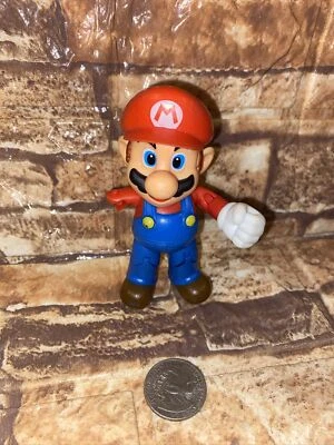2014 World of Nintendo 4" SUPER MARIO figura de juguete Jakks Pacific brazo perdido piezas Foto 1 de 4