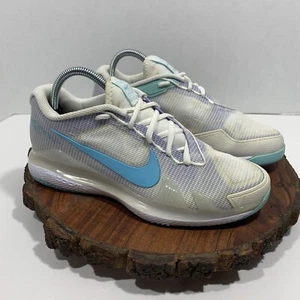Nike Air Zoom Vapor Pro HC White Purple Tennis Shoes CZ0222 124 Women's Size 8 - Picture 1 of 14