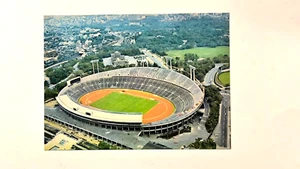 Foto postal vintage del estadio nacional, sede olímpica principal 1964 Japón - Imagen 1 de 6