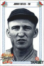 1990 Dodgers Target Baseball Baseball Card #97 Johnny Butler 